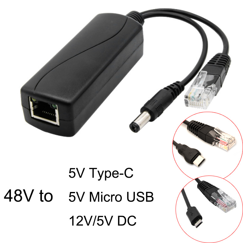 48V Đến 5V/12V PoE Splitter 5V - đánh giá và giá Banana Pi Bpi-M5
