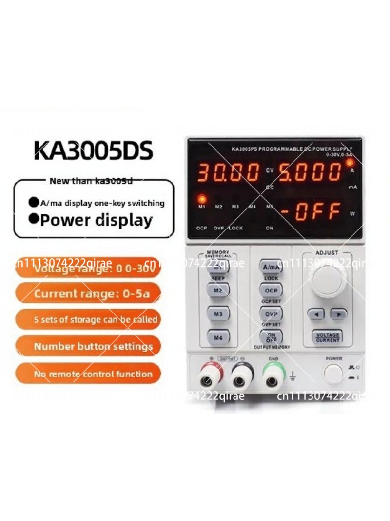 KA3003D / KA3005P Digital Prog - đánh giá và giá Programmable Dc Power Supply 60V 5A